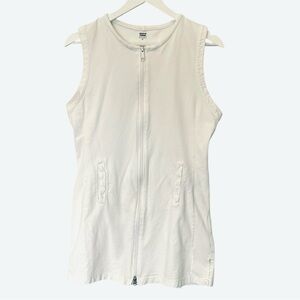 Wave Zone White Cotton Swim Cover Up Women’s M